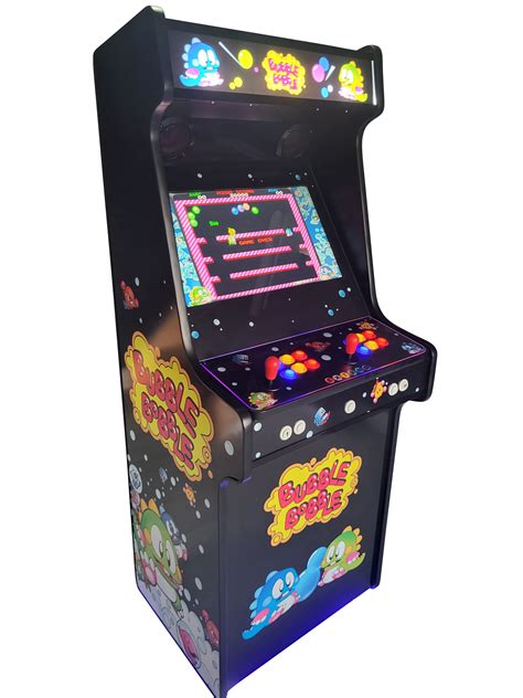 arcade machine bubble bobble|More.